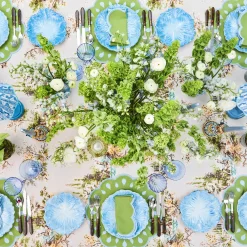 Bettina Green & Blue Placemats & Napkins (Set of 4)