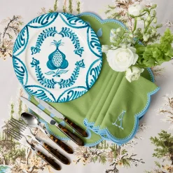 Bettina Green & Blue Placemats (Set of 4)