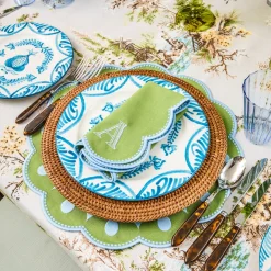 Bettina Green & Blue Placemats (Set of 4)