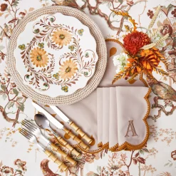 Bettina Taupe & Mustard Placemats (Set of 4)