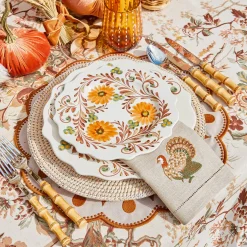 Bettina Taupe & Mustard Placemats (Set of 4)