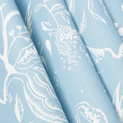 Blue Chelsea Square Fabric