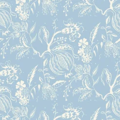 Blue Chelsea Square Wallpaper