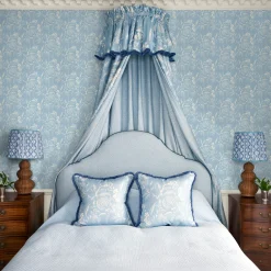 Blue Chelsea Square Wallpaper