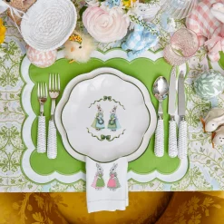 Blue Cottontail Bunny Starter Plate