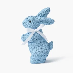 Blue Floral Bunny (Pair)