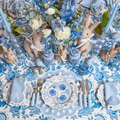 Blue Flowers Dinner Plate