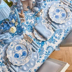 Blue Flowers Dinner Plate