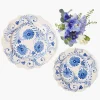 Blue Flowers Starter Plate