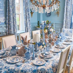 Blue Flowers Starter Plate