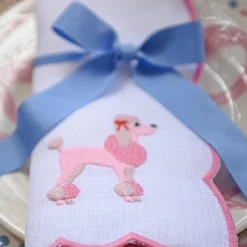 Blue Grosgrain Bow - 20cm (Set of 4)