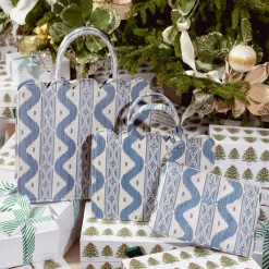 Blue Ikat Pochette
