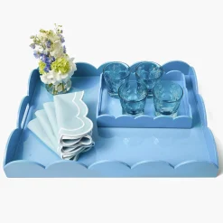 Blue Lacquer Trayscape