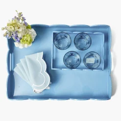 Blue Lacquer Trayscape