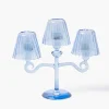 Blue Lantern Tealight Candleabra