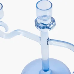 Blue Lantern Tealight Candleabra