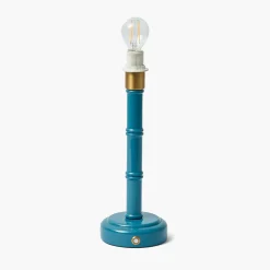 Blue Leonora Lacquer Rechargeable Lamp