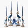 Blue Parrot Candle Set (Dusty Blue)