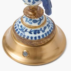 Blue Parrot Rechargeable Lamp
