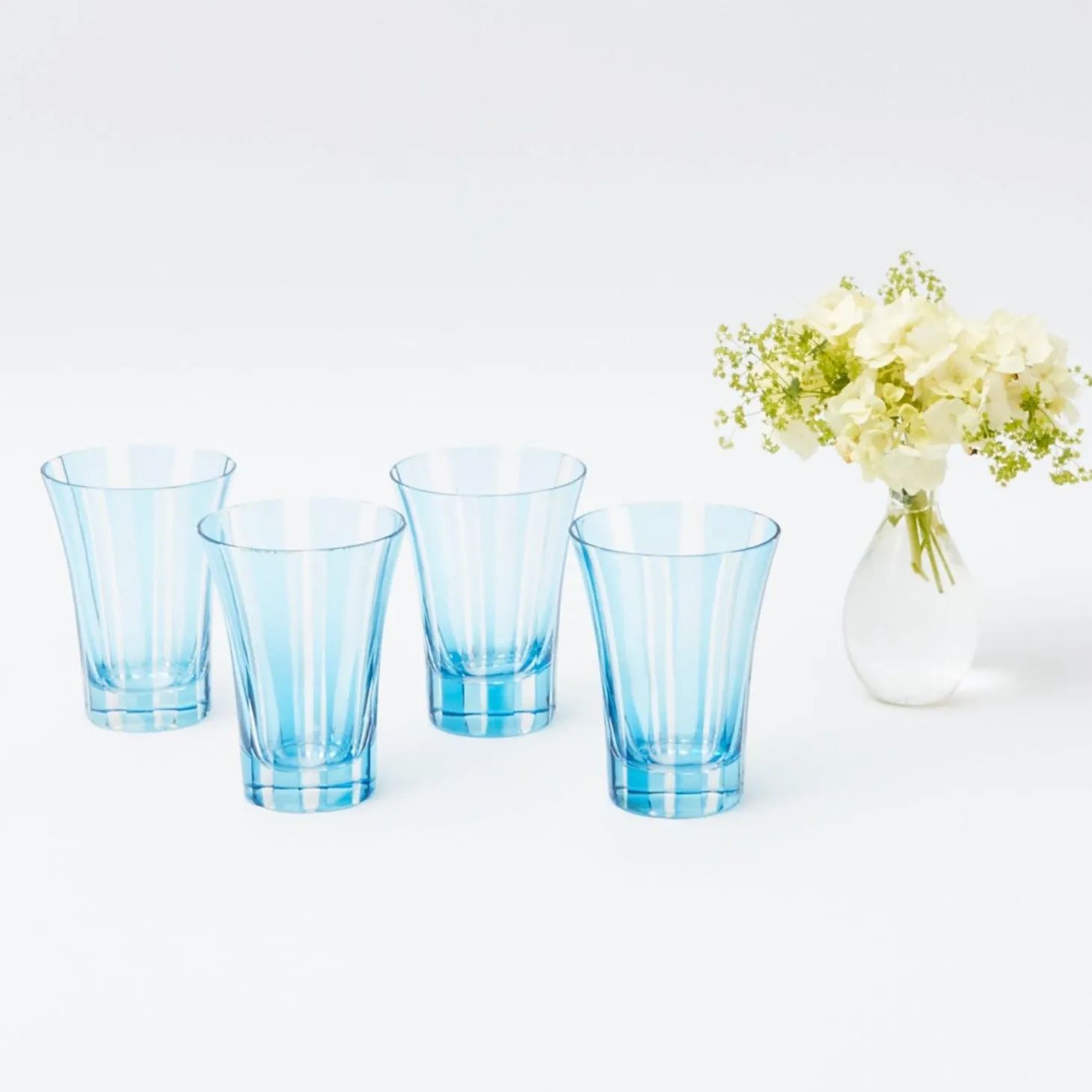 Blue Positano Glasses (Set of 4)
