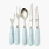 Blue Rattan Cutlery (5 Piece)