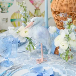 Blue Saskia Stork Family