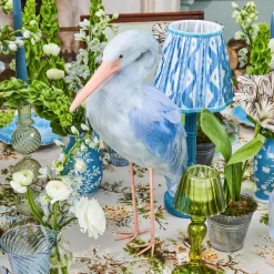 Blue Saskia Stork (Pair) - 44cm