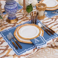 Blue Theodora Napkins (Set of 4)