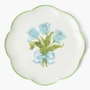 Blue Tulip Dinner Plate