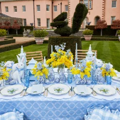 Blue Tulip Dinner Plate