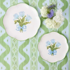 Blue Tulip Dinner Plate