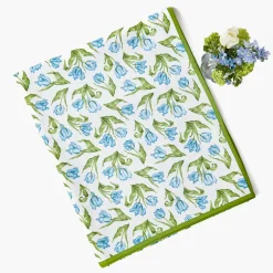 Blue Tulip Tablecloth