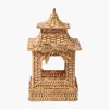 Bow Rattan Pagoda Lantern