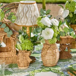 Bow Rattan Pagoda Lantern