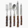 Burnt Bamboo Cutlery (5 Piece)
