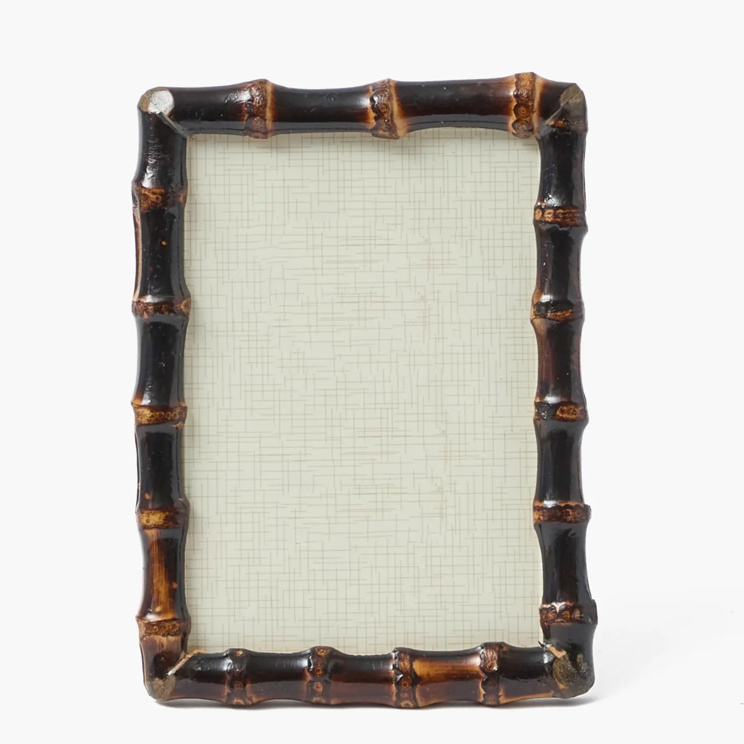 Burnt Bamboo Photo Frames (Set of 2)