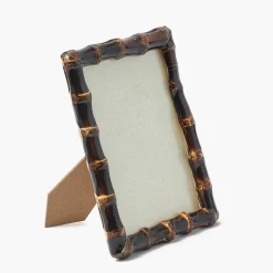Burnt Bamboo Photo Frames (Set of 2)