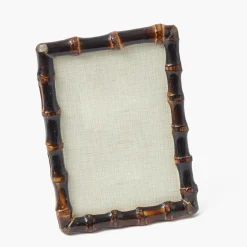 Burnt Bamboo Photo Frames (Set of 2)