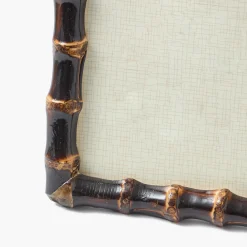 Burnt Bamboo Photo Frames (Set of 2)