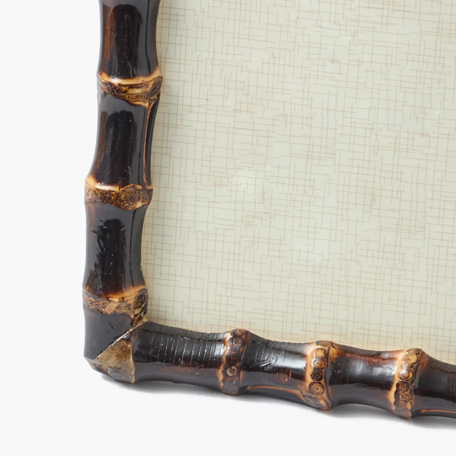 Burnt Bamboo Photo Frames (Set of 2)