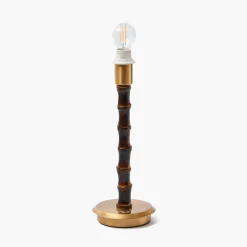 Burnt Bamboo Rechargeable Lamp