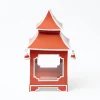 Burnt Orange Pagoda Lantern