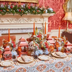 Burnt Orange Pagoda Lantern