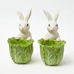 Cabbage Bunny Bowl (Pair)
