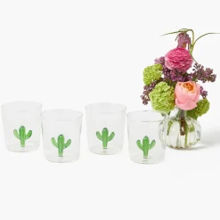 Cactus Glasses (Set of 4)