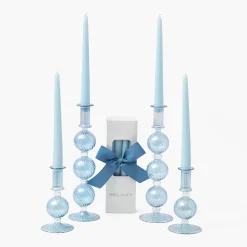 Camille Azure Candle Set (Blue)