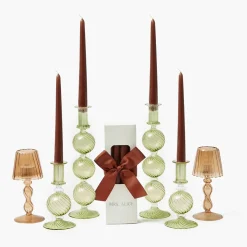 Camille Olive Candlescape (Chocolate)
