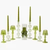 Camille Olive Candlescape (Apple Green)