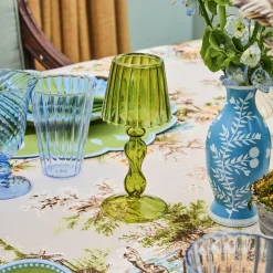 Camille Olive Candlescape (Apple Green)