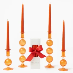Camille Orange Candle Set